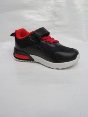 Buty sportowe chłopięce (20-25) E131-1 BLACK/RED
