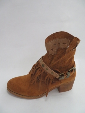 Botki damskie jesienne na obcasie (36-41) Y663 CAMEL