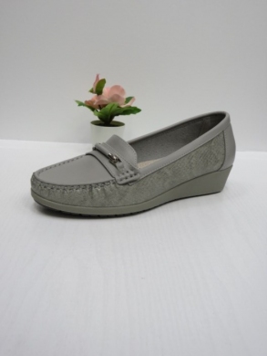 Mokasyny damskie na koturnie (36-41) CY-M112 GREY