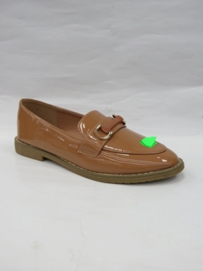 Mokasyny damskie na płaskim (36-41) 8033 CAMEL