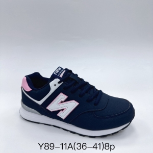 Buty sportowe damskie na płaskim (36-41) Y89-11A