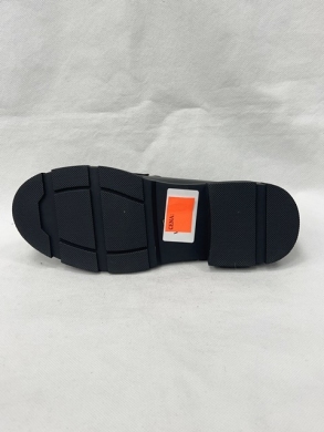 Mokasyny damskie na płaskim (36-41) W-205 BLACK