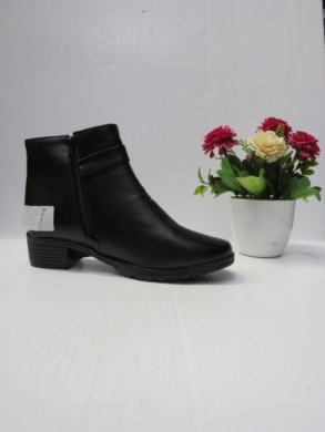 Botki damskie ocieplane na obcasie (36-41) 288-72 BLACK