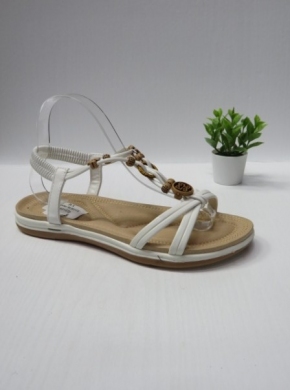 Sandały damskie na płaskim (36-41) FY6880 WHITE