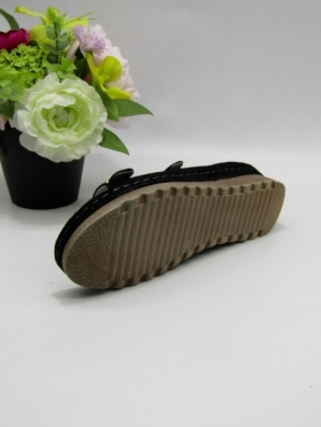 Klapki damskie na płaskim (36-41) 7AA2305 BLACK