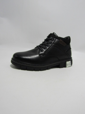 Botki męskie ocieplane (40-45) 62003-1 BLK