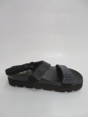Sandały damskie na płaskim (36-41) W19-7232 BLACK