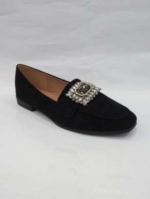Mokasyny damskie na płaskim (36-41) 3690 BLACK
