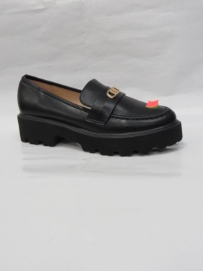 Mokasyny damskie na płaskim (36-41) DW-017 BLACK