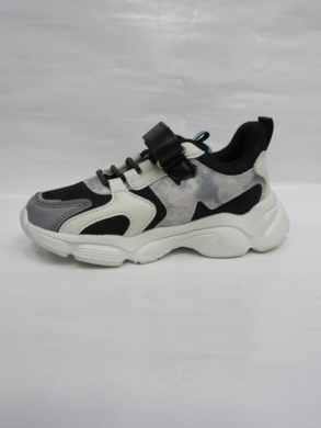 Buty sportowe dziewczęce (27-31) L316A BLACK/GREEN