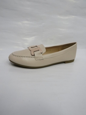 Mokasyny damskie na płaskim (36-41) 88-2 BEIGE