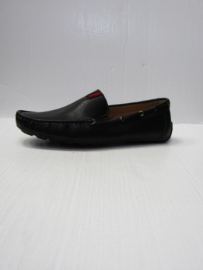 Mokasyny męskie (40-45) H2313-1 BLACK