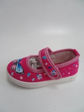 Baleriny dziewczęce (19-24) ZC40-2 FUCHSIA