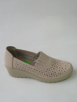 Półbuty damskie na koturnie (37-42) JH10-11 BEIGE