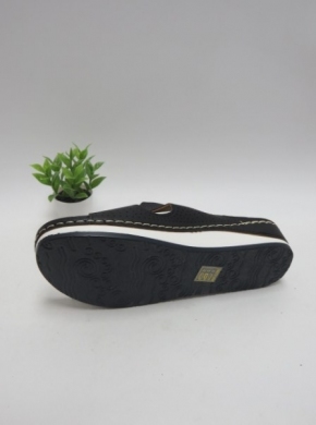 Klapki damskie na koturnie (36-41) W361 BLACK