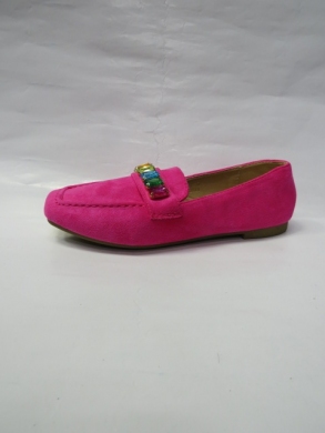 Mokasyny damskie na płaskim (36-41) 7972 FUSHIA