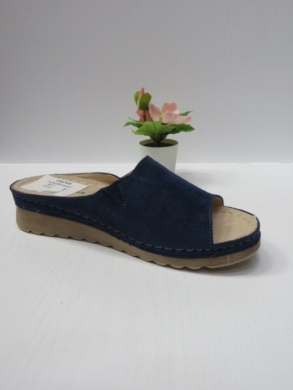 Klapki damskie na koturnie (36-41) 7AA232 NAVY