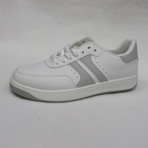 Buty sportowe damskie na płaskim (36-41) A20 WHITE/GREY
