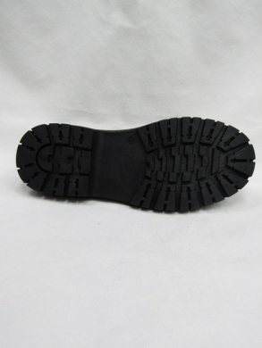 Mokasyny damskie na płaskim (36-41) 7203-1 BLACK