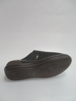 Klapki damskie na płaskim (37-42) 812 BLACK