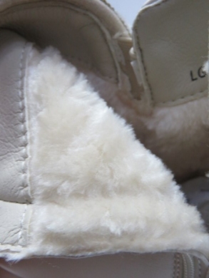 Botki damskie ocieplane na obcasie (36-41) 785-1 BEIGE