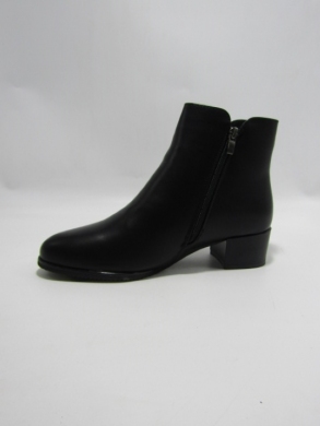 Botki damskie ocieplane na obcasie (36-41) X3710 BL