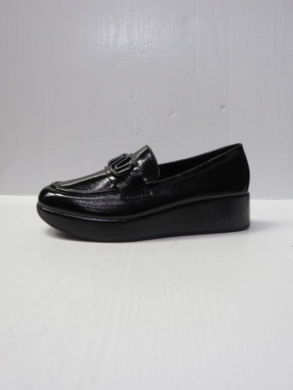 Mokasyny damskie na koturnie (36-41) BLS-1 BLACK