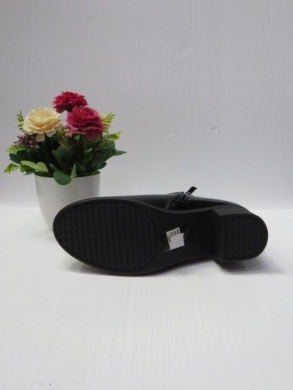 Botki damskie ocieplane na obcasie (36-41) 6629-1 BLACK