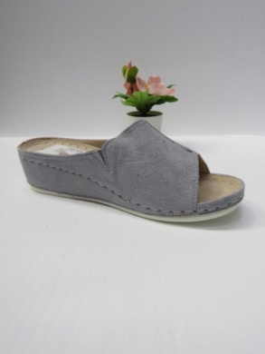 Klapki damskie na koturnie (36-41) 7AA226 GREY