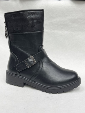 Kalosze dziewczęce ocieplane (31-36) 1813 BLACK