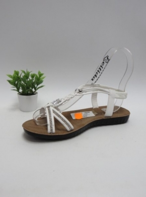Sandały damskie na płaskim (36-41) FY6929 WHITE