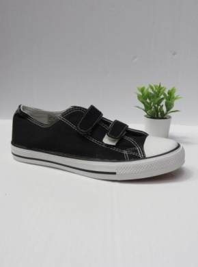 Trampki damskie na płaskim (36-41) 7-V1 BLACK