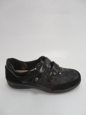 Półbuty damskie na płaskim (36-41) 9T9010A BLACK