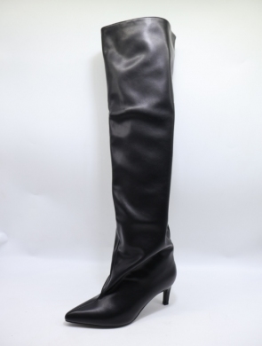 Kozaki damskie na szpilce (36-41) LA3126 BLACK