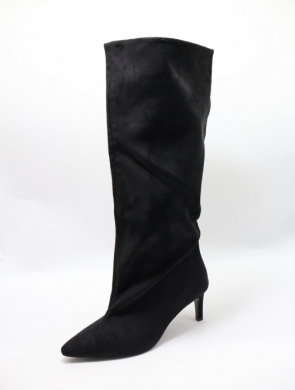 Kozaki damskie na szpilce (36-41) CLS-572 BLACK