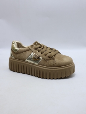 Buty sportowe damskie na płaskim (36-41) LLS-16 KHAKI