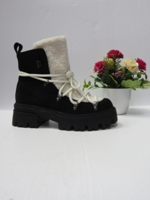 Trapery damskie ocieplane (36-41) 9521 BLACK