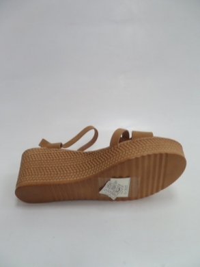 Sandały damskie na koturnie (36-41) ABD-2 CAMEL