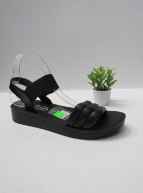 Sandały damskie na płaskim (36-41) 857-3 BLACK