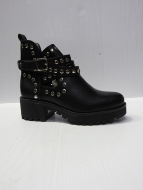 Botki damskie na obcasie (36-41) BM311 BLACK