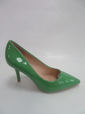 Czółenki damskie na szpilce (36-41) QL-266 GREEN