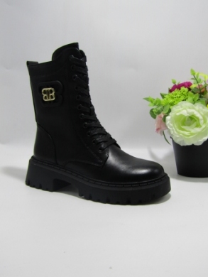 Botki damskie na płaskim (36-41) HQ7735 BLACK