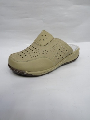 Klapki damskie na płaskim (36-42) 9708 BEIGE