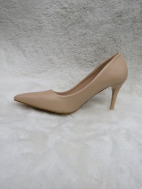 Czółenki damskie na szpilce (36-41) LE-540 BEIGE