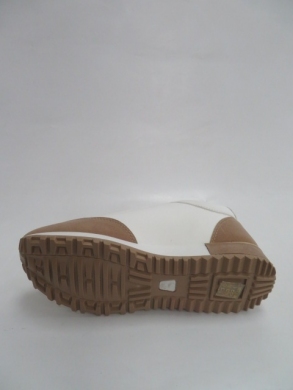 Buty sportowe damskie na płaskim (36-41) R-51 WHITE