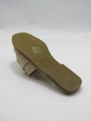 Klapki damskie na płaskim (36-41) GG88-23 KHAKI