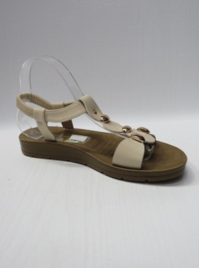 Sandały damskie na płaskim (36-41) Z21 BEIGE
