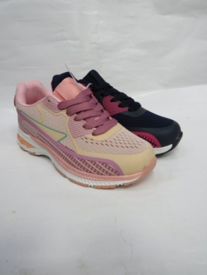 Buty sportowe dziewczęce (31-36) C12-8 NAVY/PINK