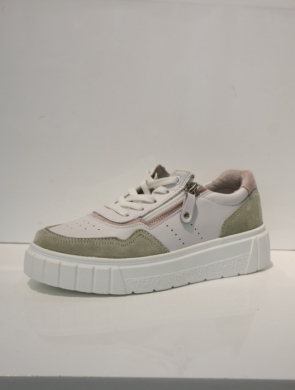 Buty sportowe damskie na płaskim (36-41) GD-LX1029 WH/GREEN