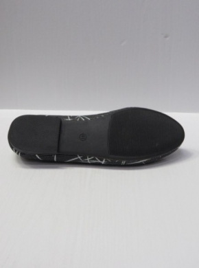 Baleriny damskie (36-41) R12-1 BLACK/WHITE